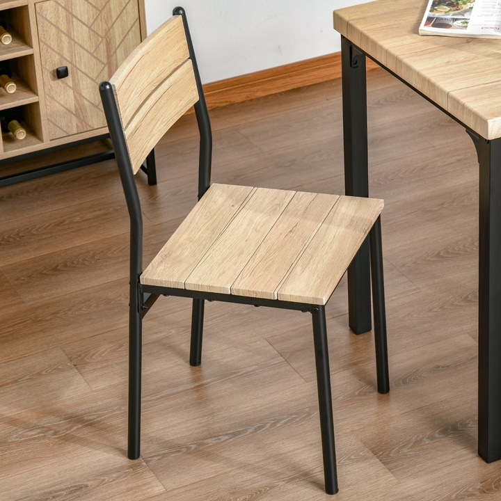 Actual product image Homcom Dining table set (60 x 60 x 76 cm)