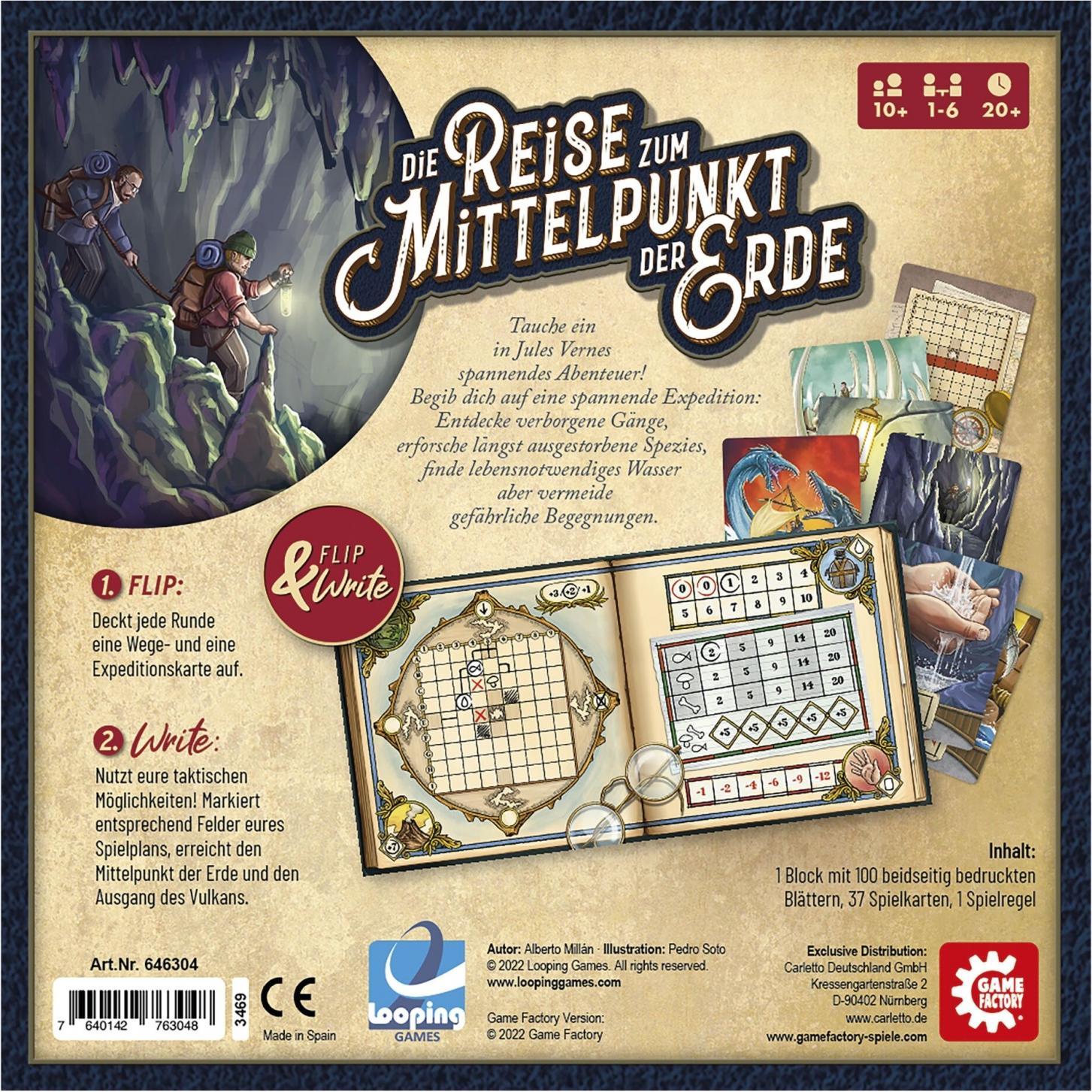 Game Factory Reise zum Mittelpunkt der Erde (d) (Deutsch)