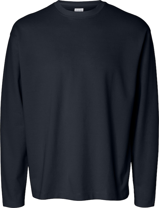 Selected Homme Slhlooseoscar Ls O-Neck Tee Noos