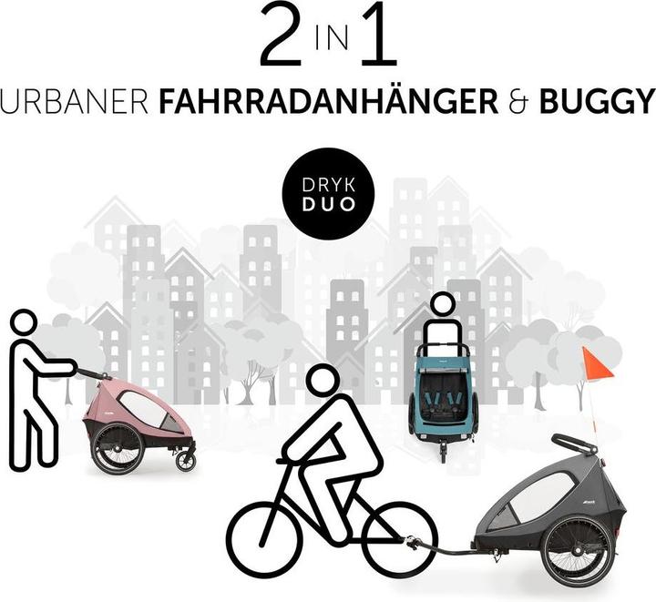 Image du produit Hauck Dryk Duo Melange Grey