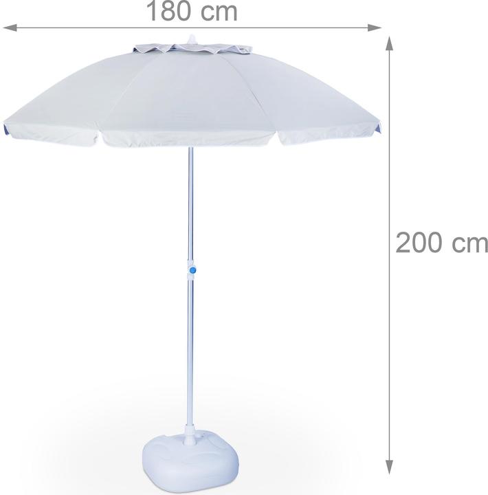 Produktbild Relaxdays Sonnenschirm (1.80 m)