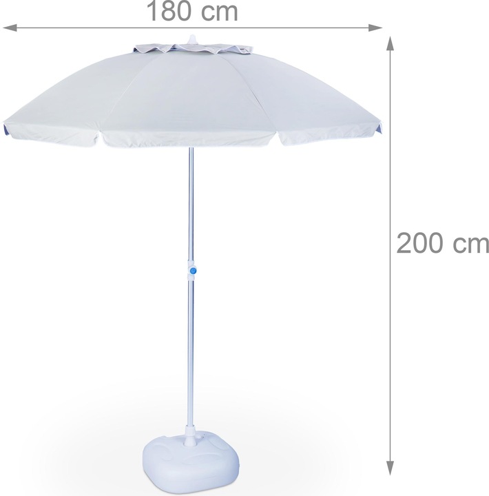 Produktbild Relaxdays Sonnenschirm (1.80 m)