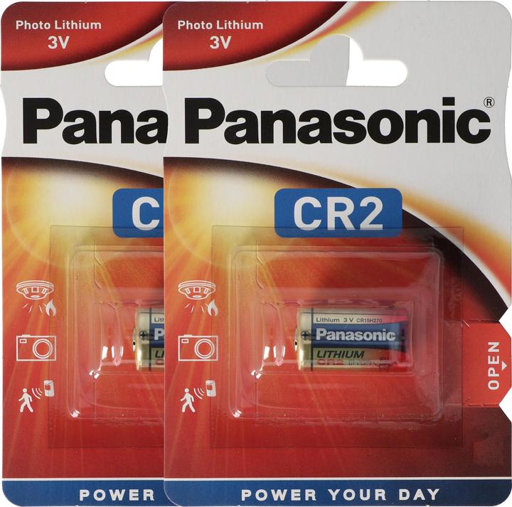 Produktbild Panasonic 2 Batterien passend für Evva Airkey für Zylinder im Innenbereich (2 Stk., Gerätespezifisch, 850 mAh)