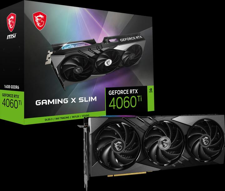 MSI GeForce RTX 4060 Ti GAMING X SLIM (16 GB)