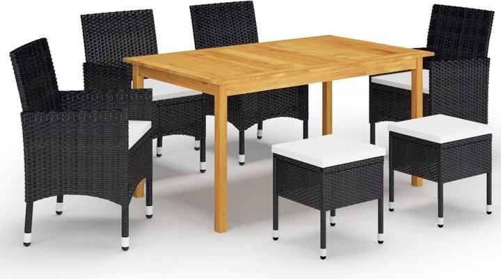 Produktbild vidaXL Garten-Essgruppe (150 x 90 x 74 cm)