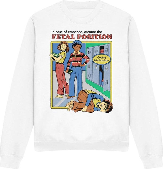 Produktbild Steven Rhodes Assume The Fetal Position Sweatshirt (L)