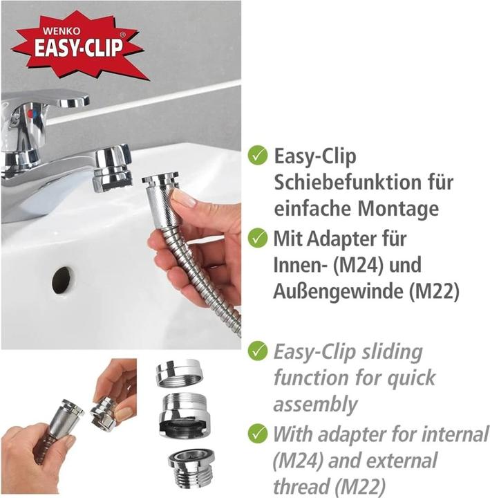 Productafbeelding Wenko Wastafel douche (1 Typen balken)