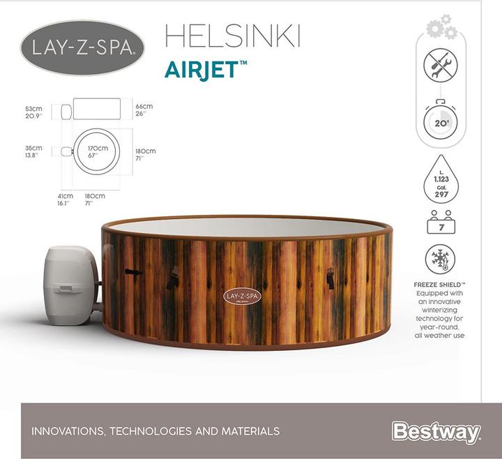 Produktbild Bestway Helsinki AirJet (7 Personen)