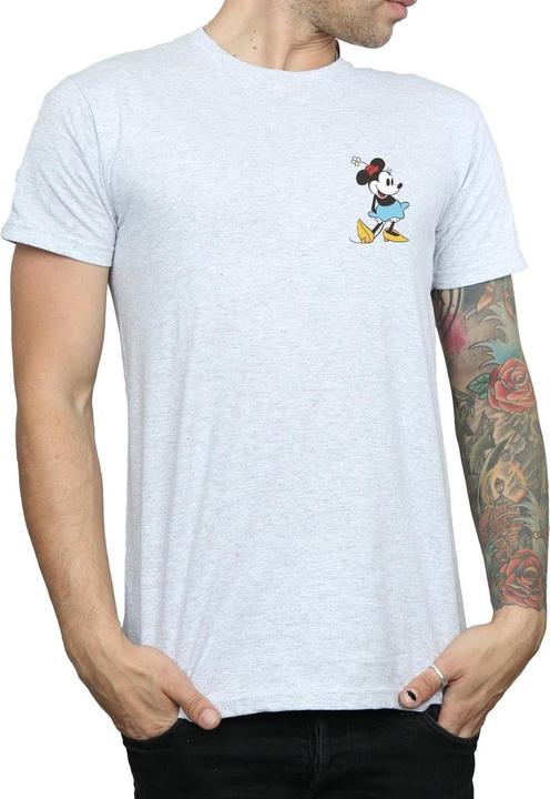 Immagine prodotto Disney Minnie Mouse Kick Chest Maglietta Uomo (XL)