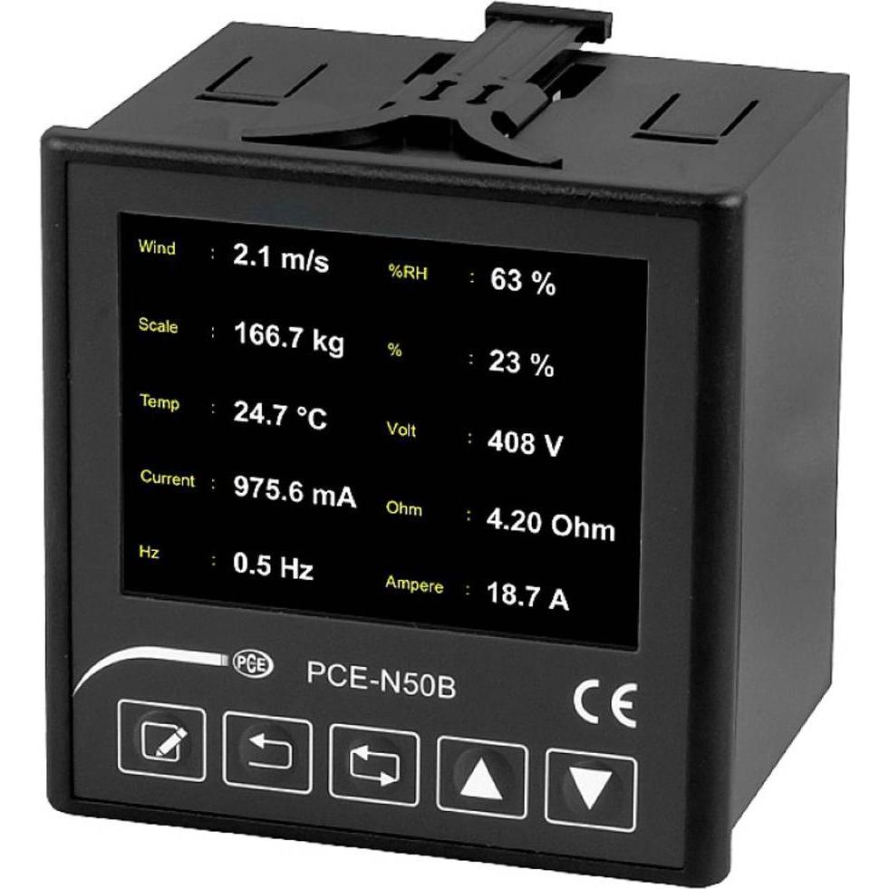 PCE Instruments Einbauanzeige, Misurazione