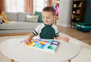 Produktbild Fisher-Price Weltraum Holz-Puzzle (42 Teile)