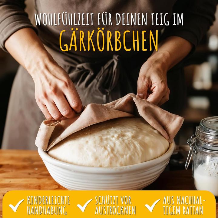 Produktbild Kaisertal Brotbackform mit Deckel und Gärkorb