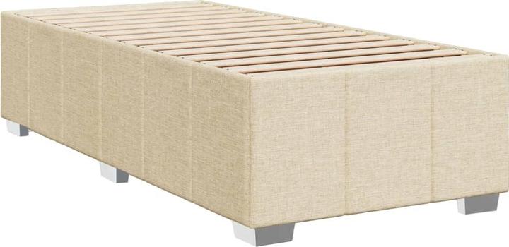 Produktbild VidaXL Bo x springbett mit Matratze 90 x 200 cm Stoff (90 x 200 cm, 90 x 200 cm)