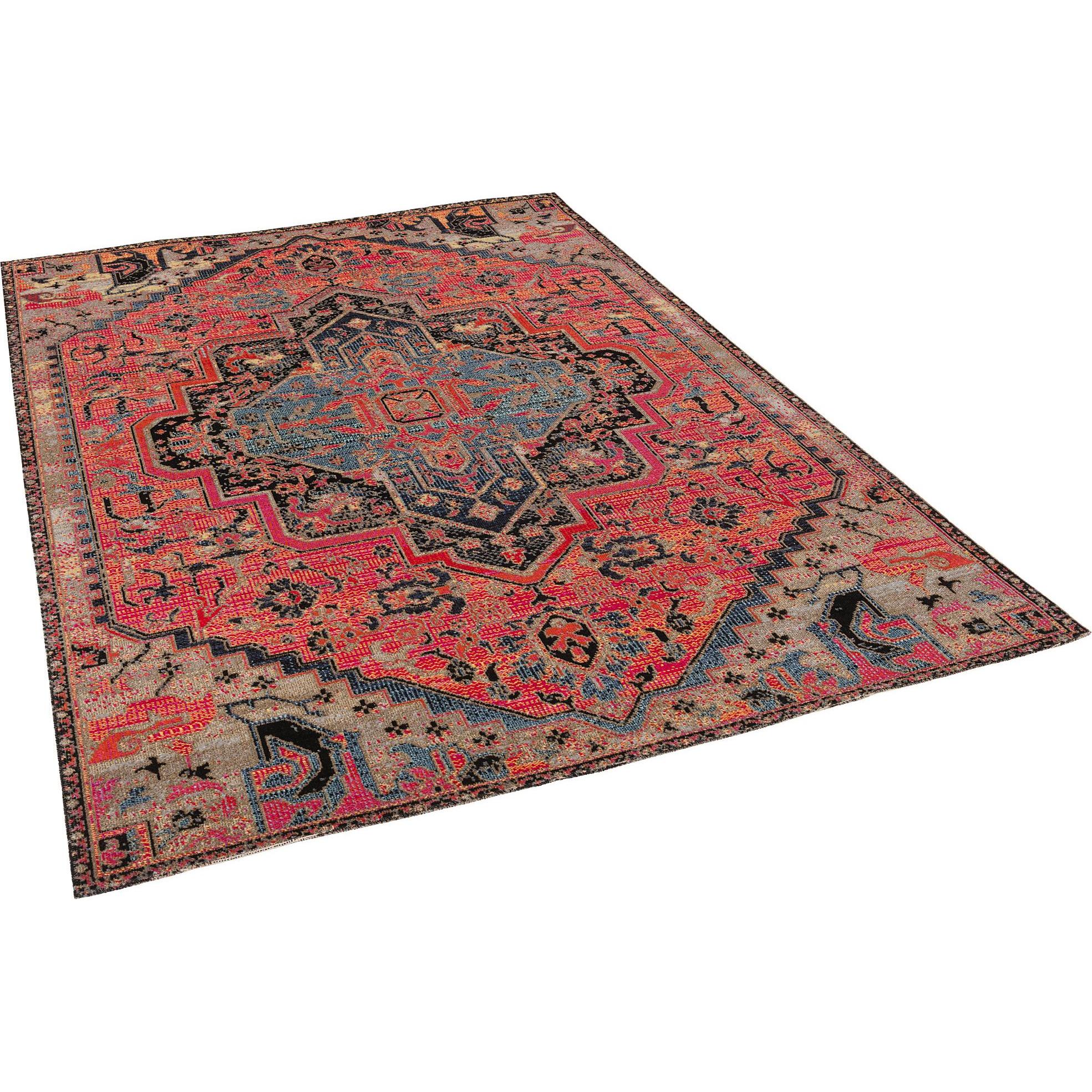 Pergamon, Teppich, Kurzflor Designer Teppich Modern Vintage Orient Muster (120 x 170 cm)