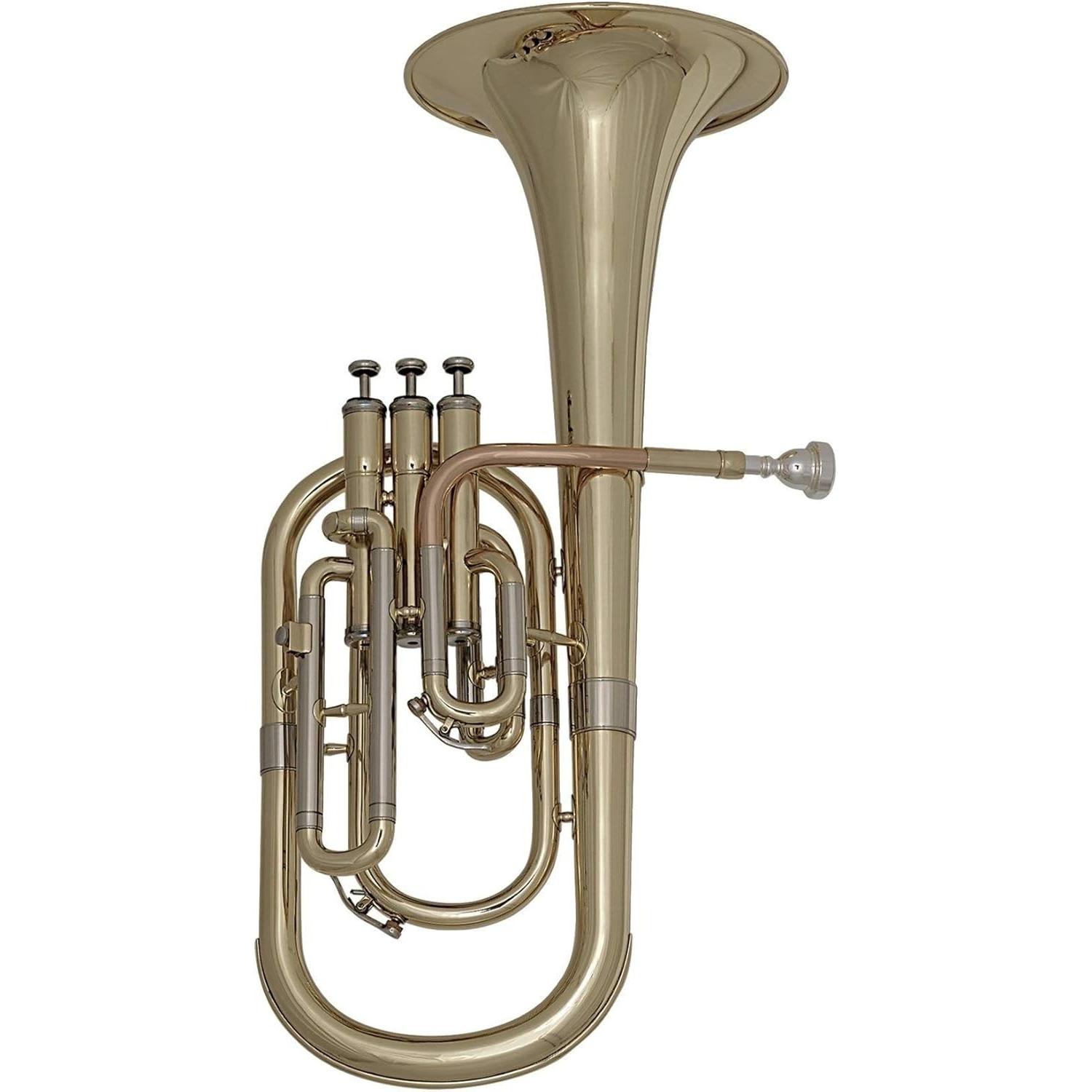 Roy Benson Eb Althorn MODAH301 lacquered with case (Horn) (RB701464)