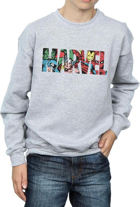 Actual product image Boys Character Infill Logo Sweatshirt (152, 158)