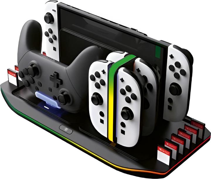 Produktbild Bigben Supporto Ricarica XL Switch 2 / 1 Pad PRO / 2 Joycon Big Ben (Switch 2)