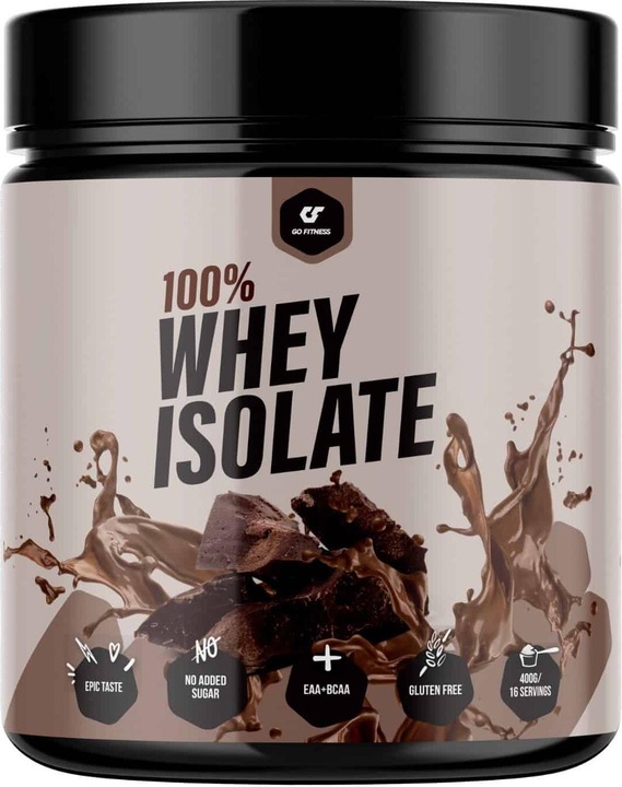 Produktbild Go Fitness 100% Whey Isolat (Schokolade, 1 Stk., 400 g)