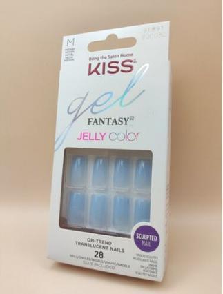 Produktbild KISS Nails - Ks Jelly Fantasy Nails - Jelly Crushin (Kunstnägel)