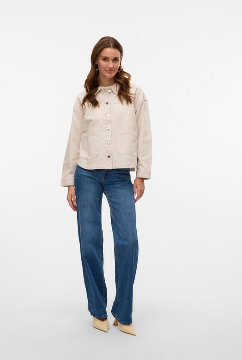 Image du produit Vero Moda Vmjamie Ls Denim Shacket Mix Noos (XL)