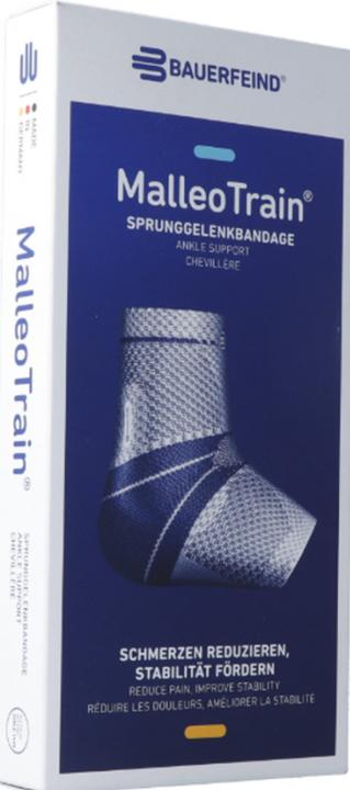 Actual product image MalleoTrain Active bandage left titanium (6)