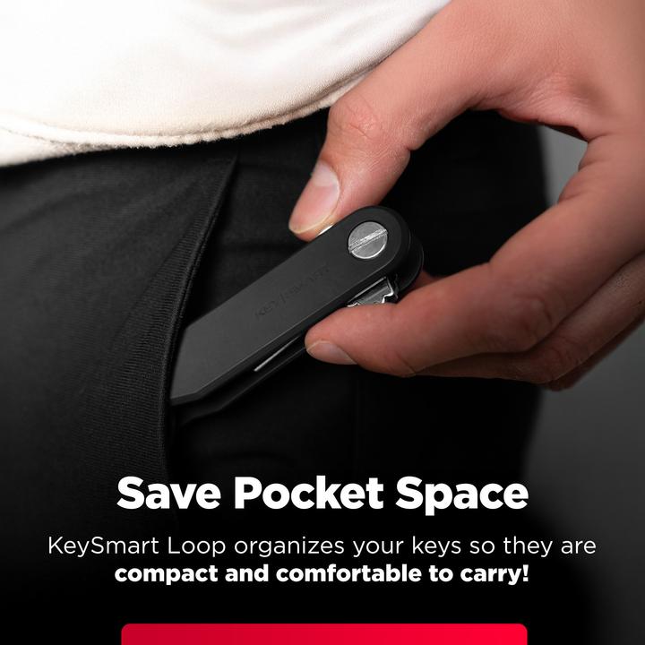 Actual product image Key Smart Loop Key Holder for AirTag