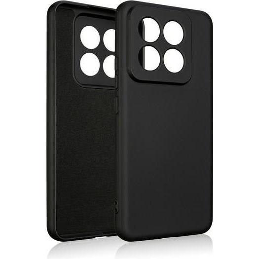 Beline Custodia in silicone Xiaomi 14 Pro czarny/nero (Xiaomi 14 Pro), Cover smartphone, Nero