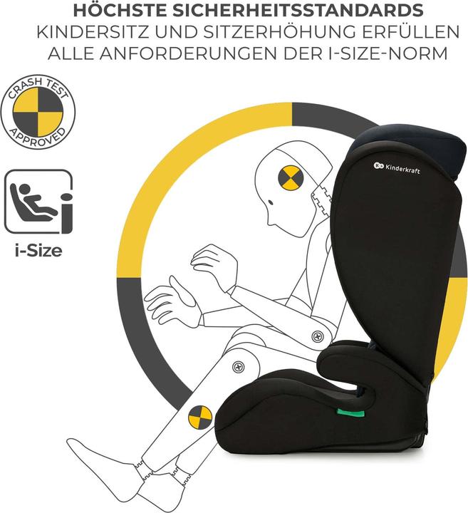 Produktbild KinderKraft I-Spark (Kindersitzerhöhung, ECE R129/i-Size Norm)