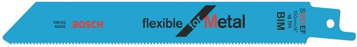 Produktbild Bosch Professional Zubehör Säbelsägeblatt S 922 EF, Flexible for Metal, 100er-Pack