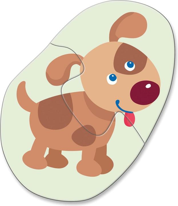 Produktbild Haba 4 erste Puzzles – Tierkinder (2 Teile)