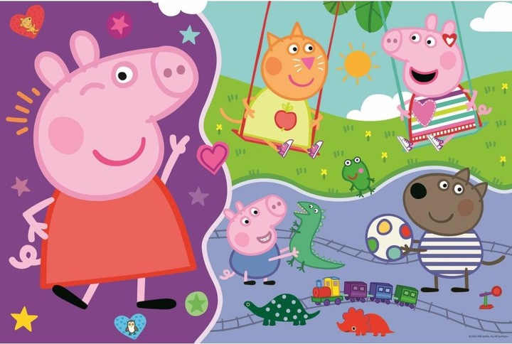 Immagine prodotto Trefl Puzzle Giant 3in1 15 giorni Incontra l'allegra Peppa Pig (15 pezzi)
