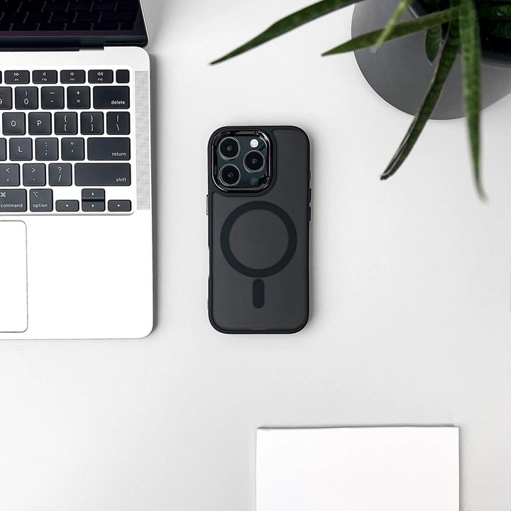 Image du produit Hurtel Glitter Case MagSafe Kompatibel für iPhone 17 Pro Max - Schwarz (Apple iPhone 17 Pro Max)