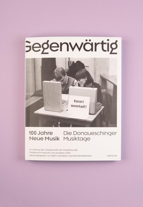 Produktbild Gegenwärtig (Deutsch, Andreas Wilts, Björn Gottstein, Friedemann Kawohl, Gesellschaft der Musikfreunde, Michael Rebhahn, 2021)