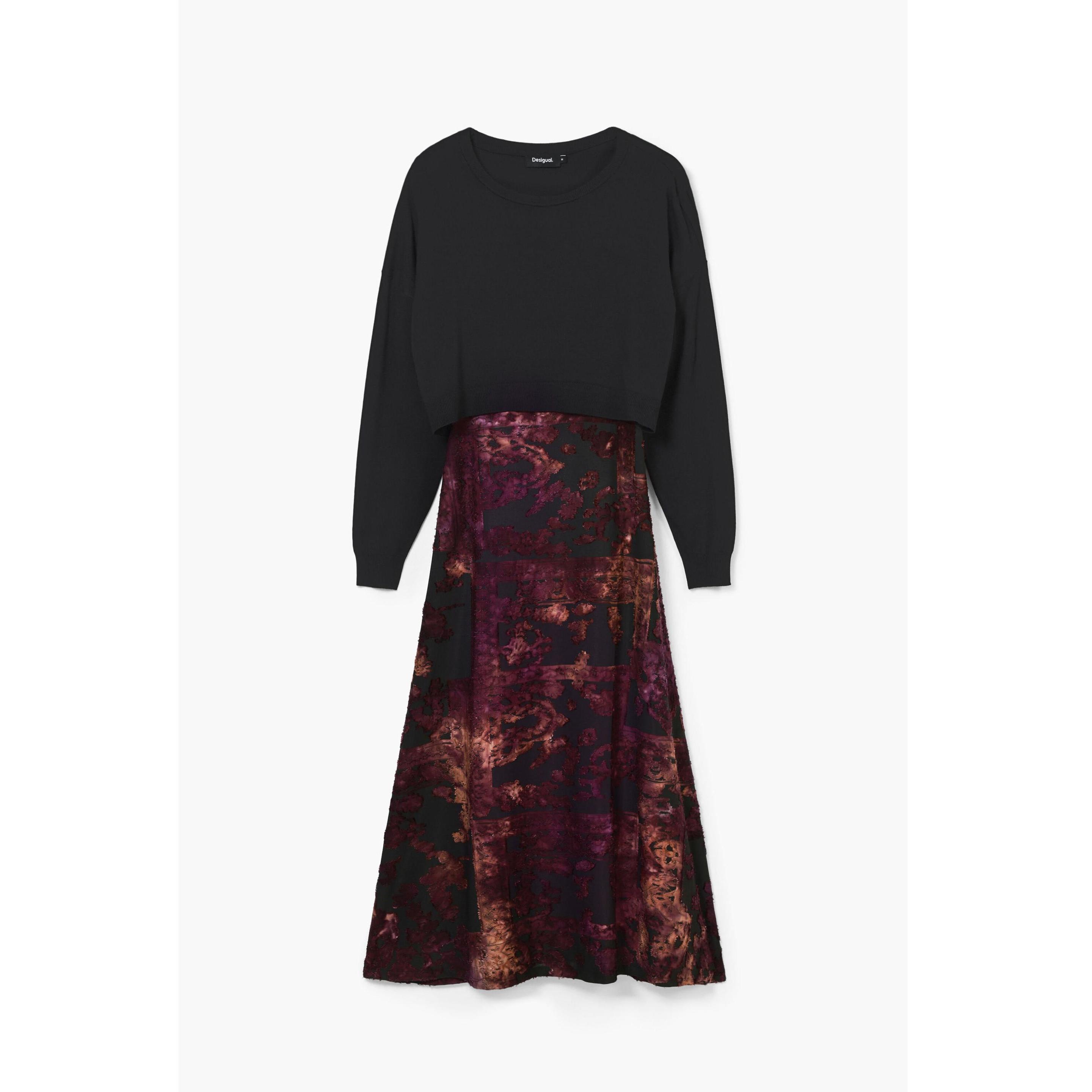 Desigual, Damen, Kleider, Rosy, Rot, (XS)