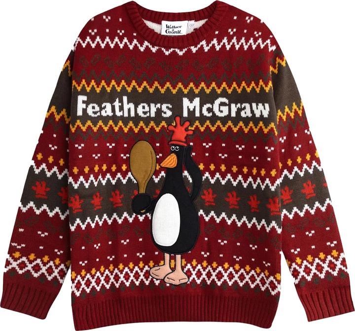 Produktbild Wallace and Gromit Pullover weihnachtliches Design (M)