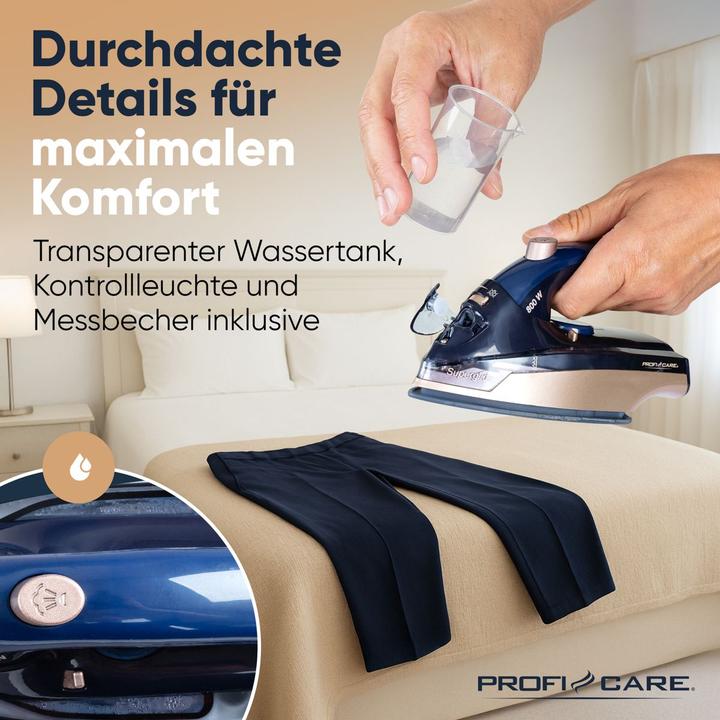 Produktbild Profi-Care PC-DB 3125 Reisebügeleisen (800 W)