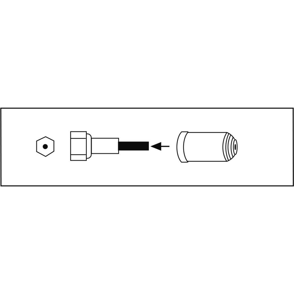 Thumbnail - Hama Schutztülle für F-Stecker, 2 Stück (Antennenkabel), Antennenkabel
