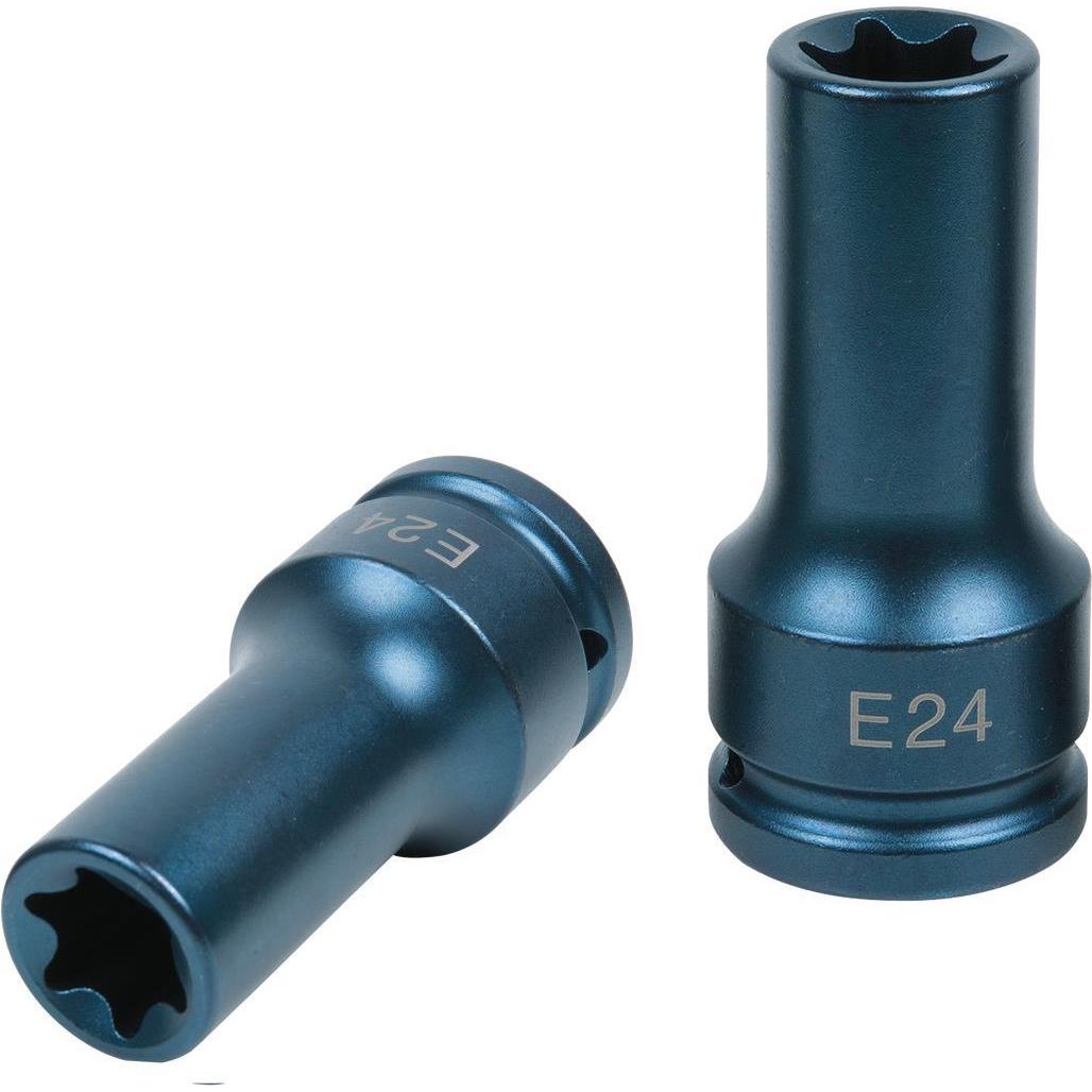 KS Tools, Steckschlüssel + Stecknuss, 3/4" Torx-E-Kraft-Stecknuss, lang, E24 (3/4")