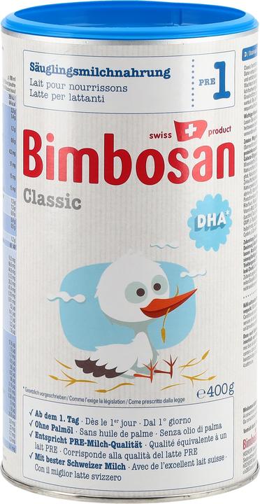 Actual product image Bimbosan Classic 1 (400 g, from birth)