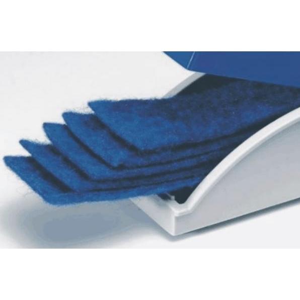 Ultradex, Zubehör Präsentieren, Ersatzstreifen für magnetischen Wischer blau VE=10 Stück