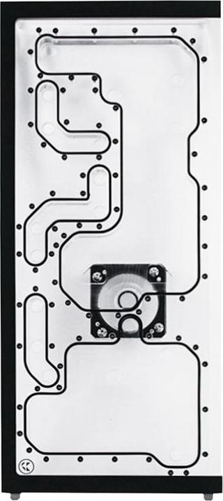 Produktbild Stealkey Customs Lian Li XL Crosscool Distroplate DDC - Acryl
