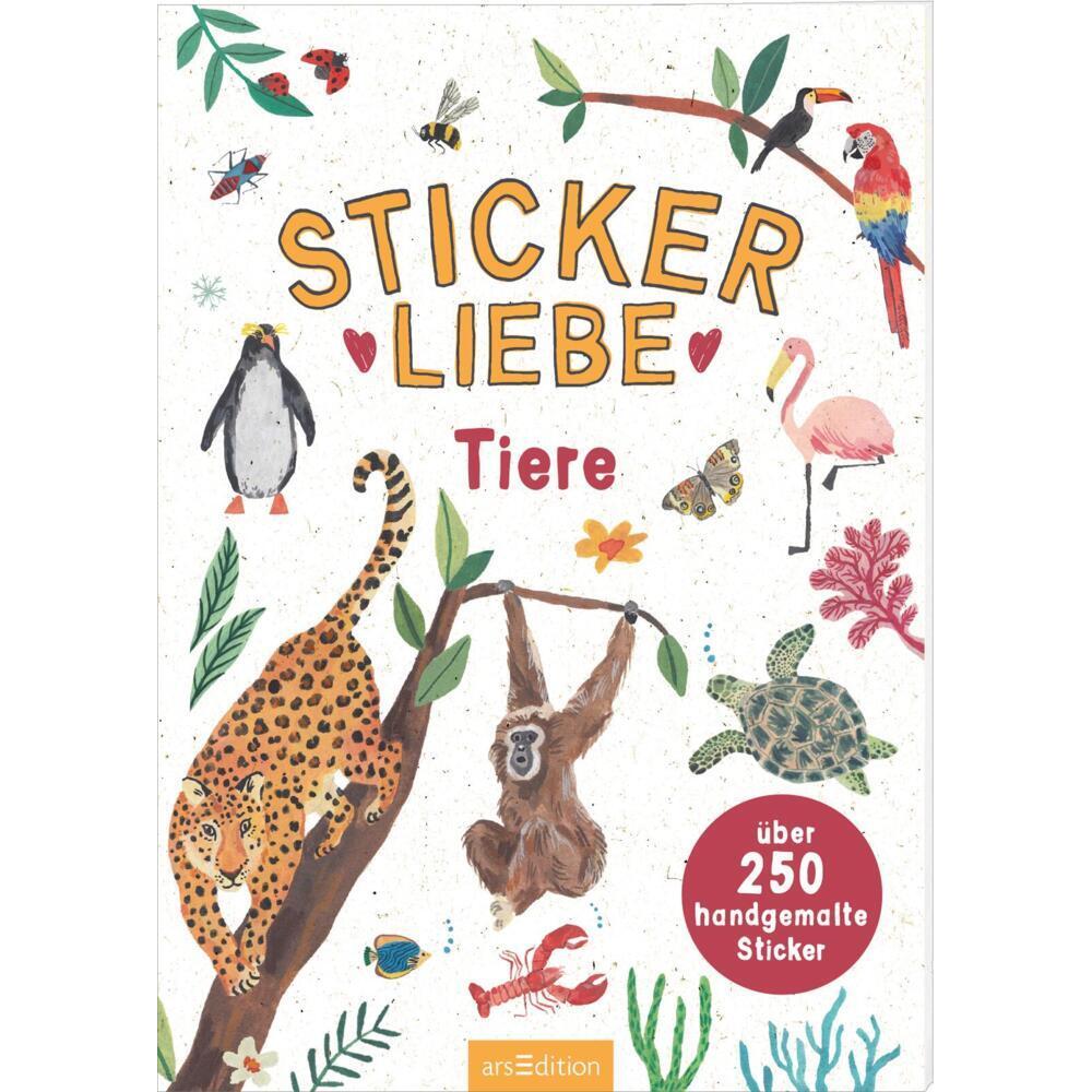 Ars Edition, Sticker, Stickerliebe - Tiere