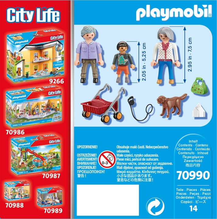Image du produit Playmobil Grands-parents avec petits-enfants (70990, Playmobil City Life)