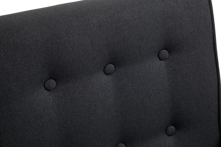 Actual product image CLP Rocking Chair Brevik Fabric Black