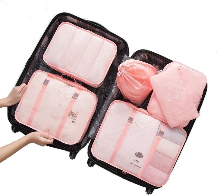 Produktbild JTI Set Organisationstaschen, 6-teilig - Pink