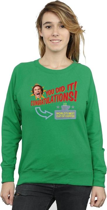 Produktbild Elf World's Best Coffee Sweatshirt (L)