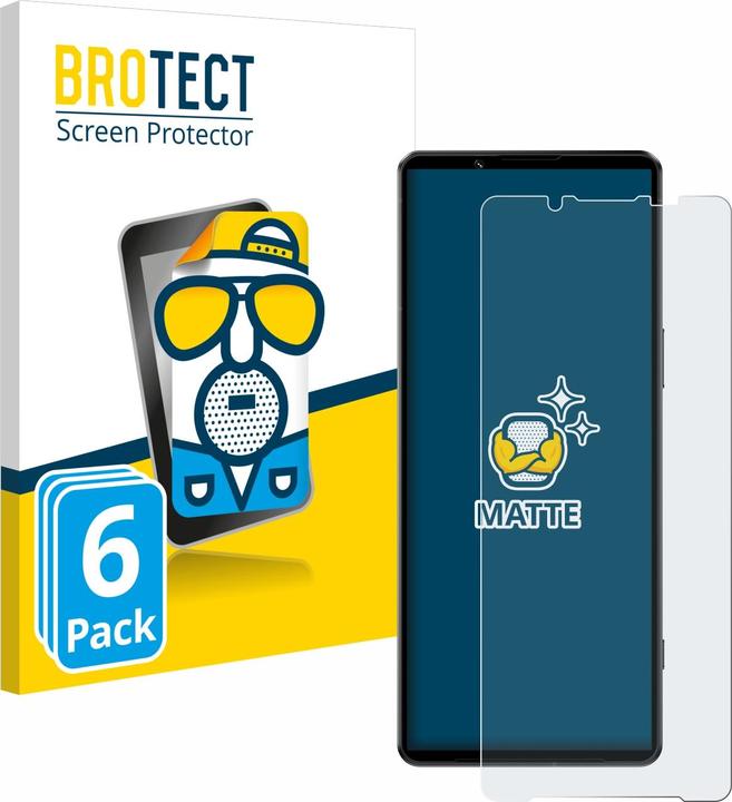 Produktbild BROTECT Entspiegelungs-Schutzfolie Displayschutz Matt (6 Stück, Sony Xperia 1 IV)