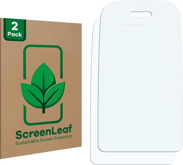 Produktbild ScreenLeaf Schutzfolie nachhaltiger Displayschutz Display Schutz Folie Klar Transparent (2 Stück, Unihertz Titan Pocket)