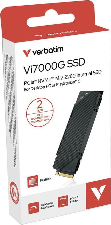 Immagine prodotto Verbatim Vi7000 (2000 GB, M.2 2280)