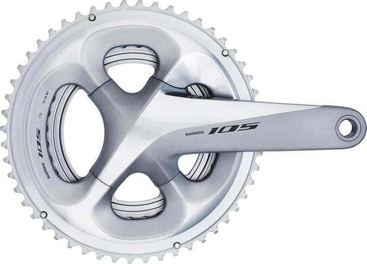 Actual product image Shimano 105 FC-R7000 Crank set 2x11 52/36 (170 mm)